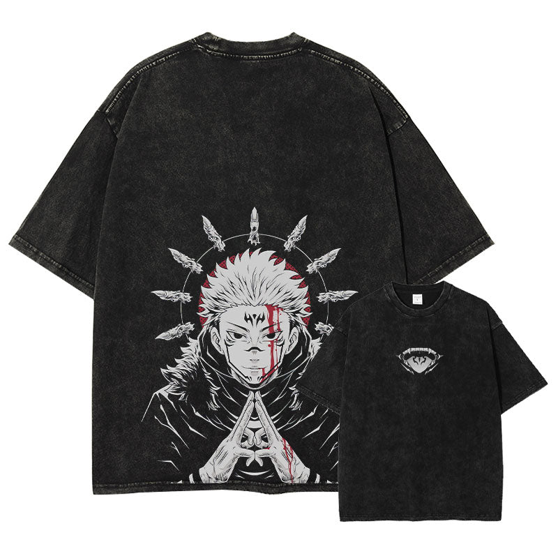 Inner Curse Anime Graphic T-Shirt – Cotton Oversized Tee