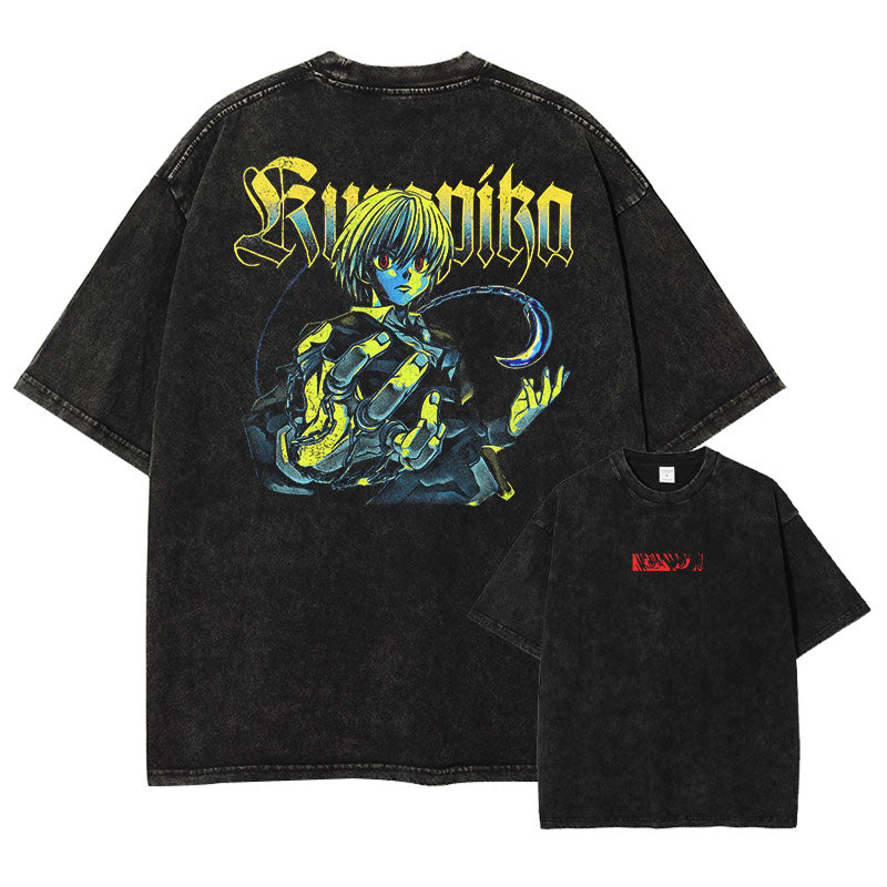 Scarlet Eyes Anime Graphic T-Shirt – Cotton Oversized Tee