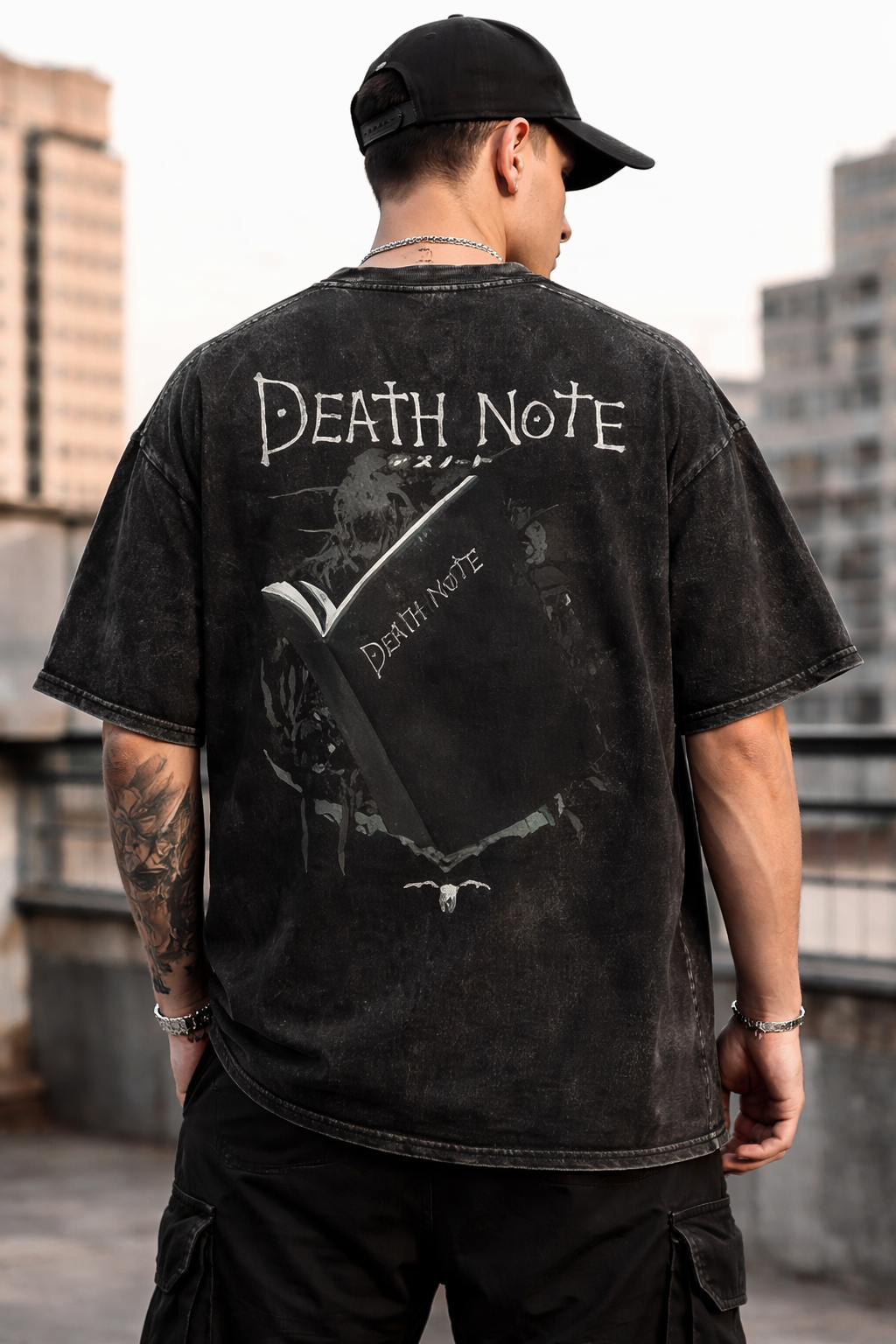Yagami Anime Graphic T-Shirt – Cotton Oversized Tee