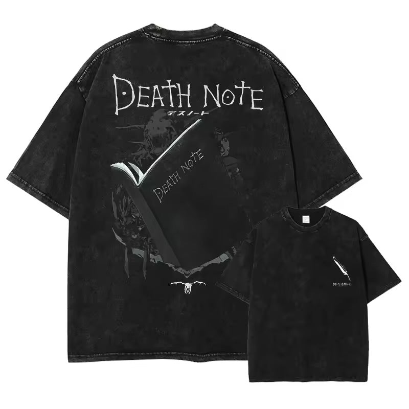 Yagami Anime Graphic T-Shirt – Cotton Oversized Tee
