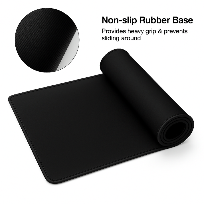 Dark Swordsman Anime Gaming Mousepad – Large Anti-Slip Desk Mat