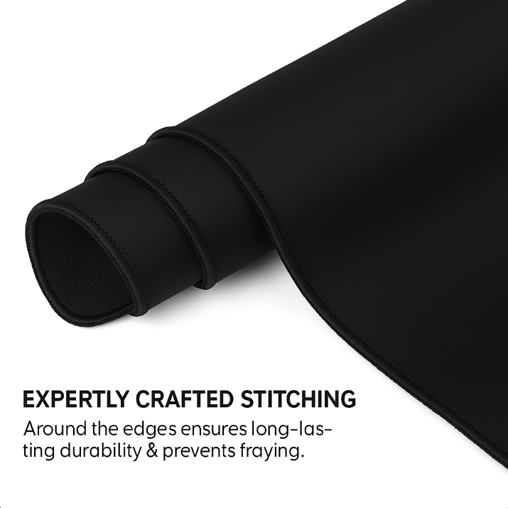 Dark Swordsman Anime Gaming Mousepad – Large Anti-Slip Desk Mat