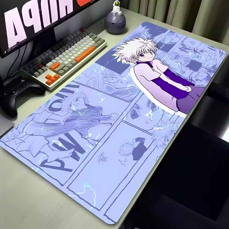 Lightning Child Anime Gaming Mousepad – Large Anti-Slip Desk Mat