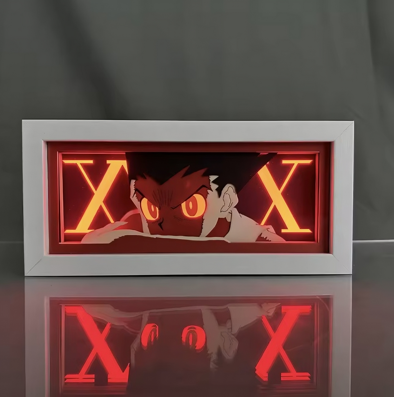 Red eyes Anime LED Lightbox – Premium Ambient Room Decor