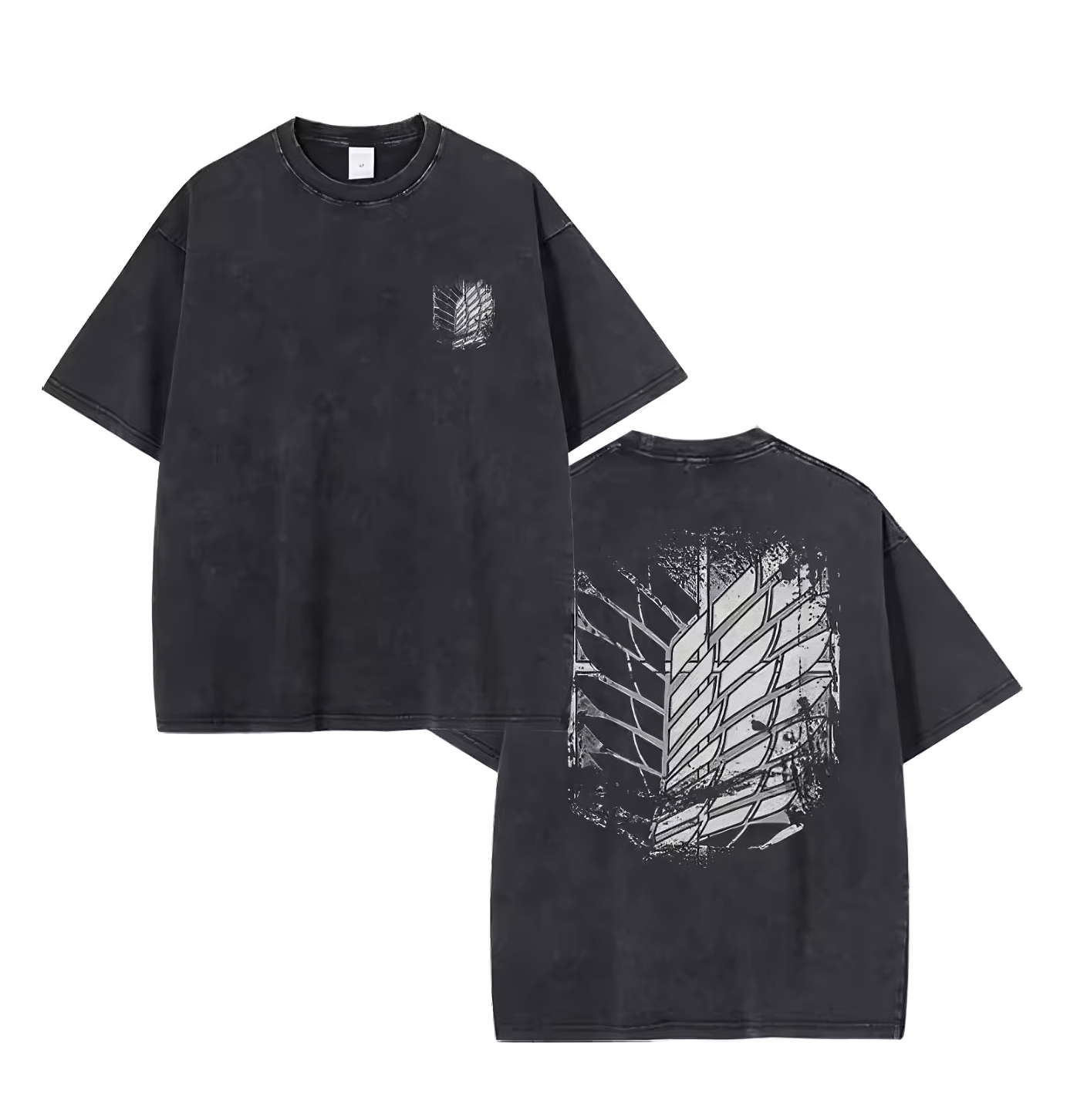 Titan Anime Graphic T-Shirt – Cotton Oversized Tee