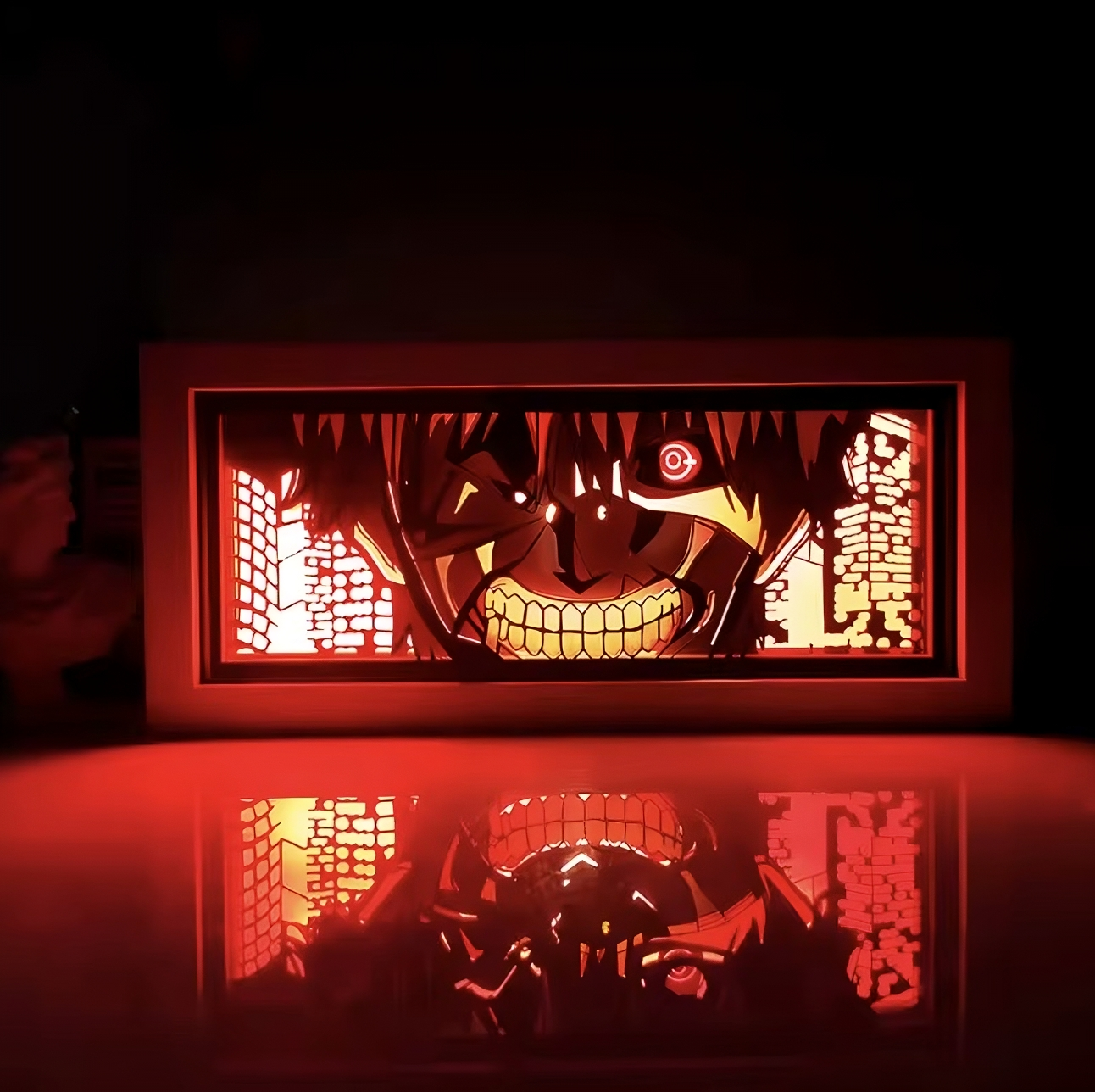 Ghoul Anime LED Lightbox – Premium Ambient Room Decor