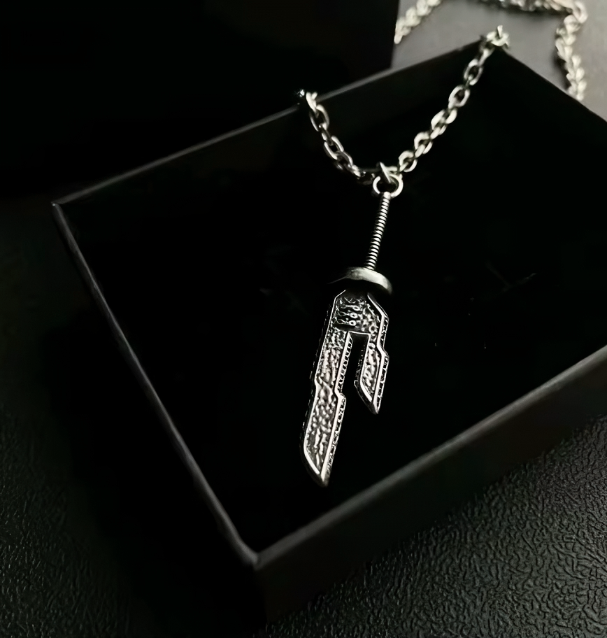 Inverted Spear Inspired Necklace – Premium Stainless Steel Pendant