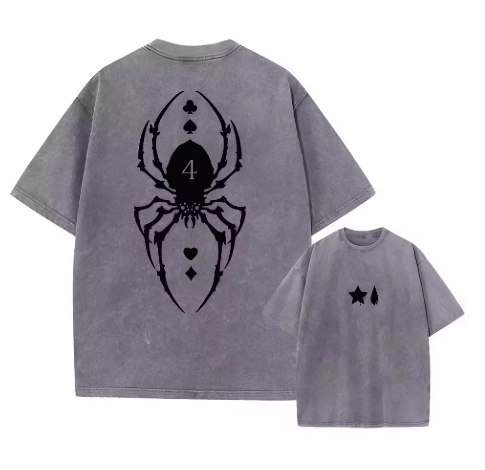 Phantom Anime Graphic T-Shirt – Cotton Oversized Tee