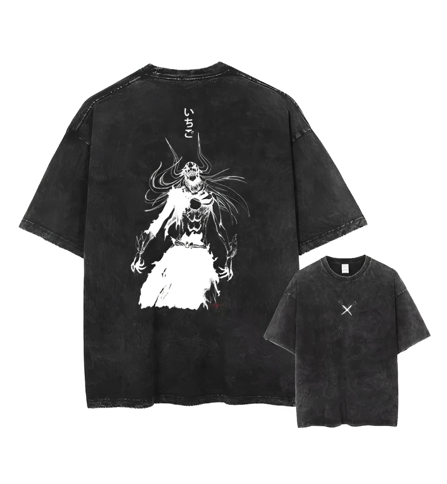 Fourth Espada Anime Graphic T-Shirt – Cotton Oversized Tee