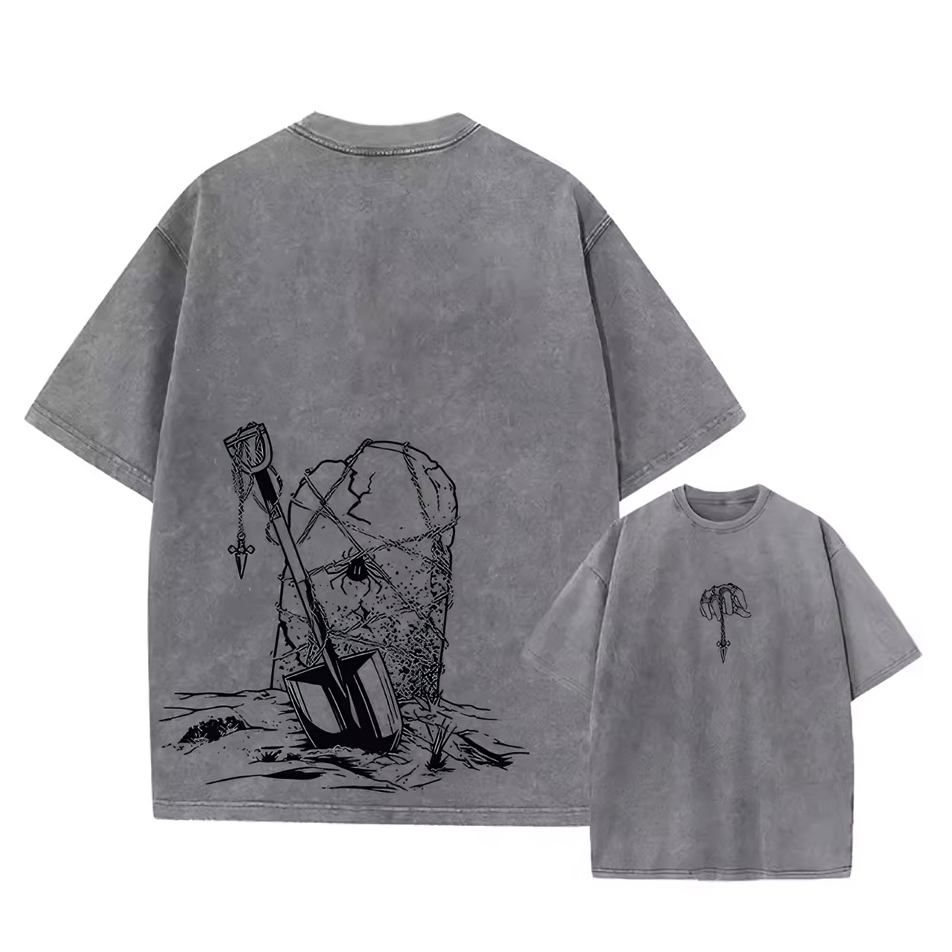 Judgement Chains Anime Graphic T-Shirt – Cotton Oversized Tee