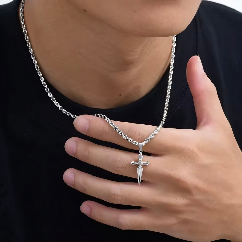 Judgement Chain Inspired Necklace – Premium Stainless Steel Pendant