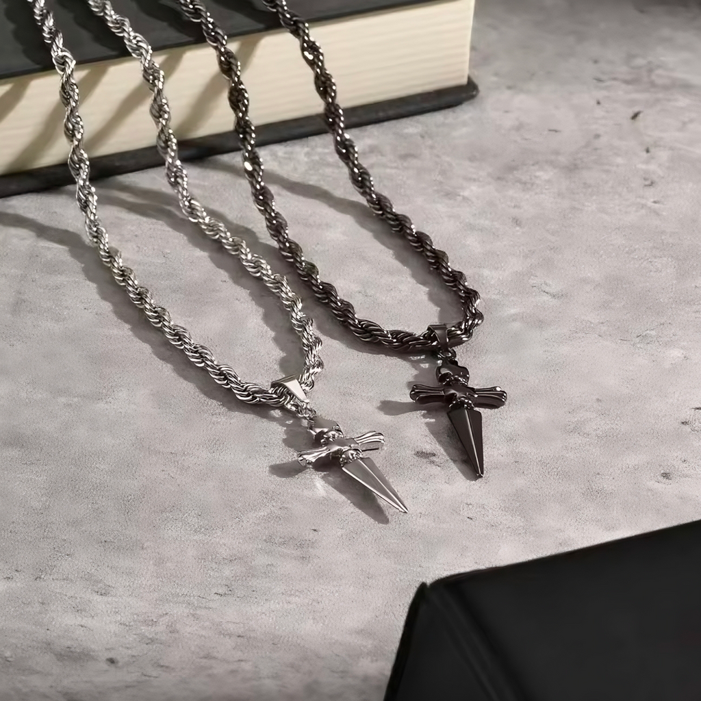 Judgement Chain Inspired Necklace – Premium Stainless Steel Pendant