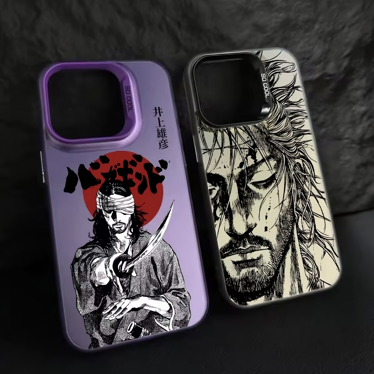 Japanese Manga Inspired Phone Case – Shockproof Matte for iPhone