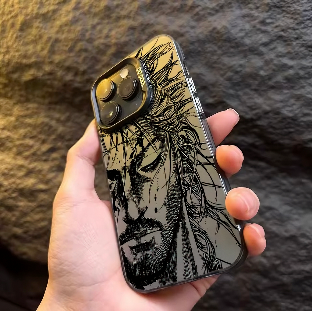 Japanese Manga Inspired Phone Case – Shockproof Matte for iPhone