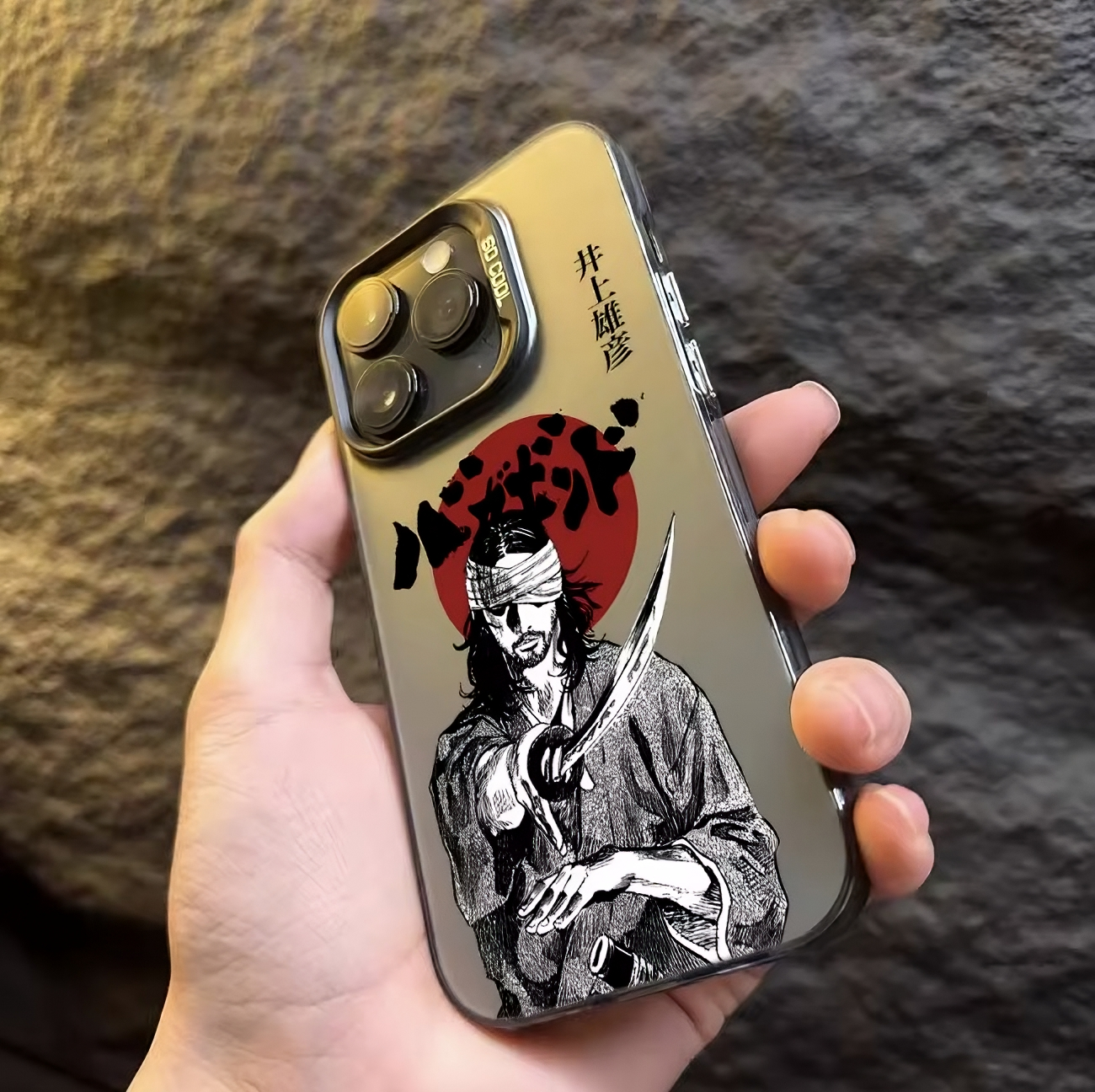 Japanese Manga Inspired Phone Case – Shockproof Matte for iPhone